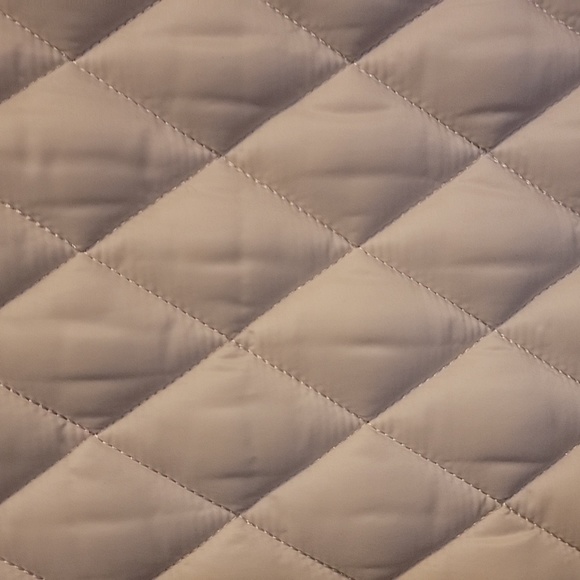 Ann Taylor Cream Quilted, fall/winter vest. Women's medium. NWOT. - Picture 8 of 8